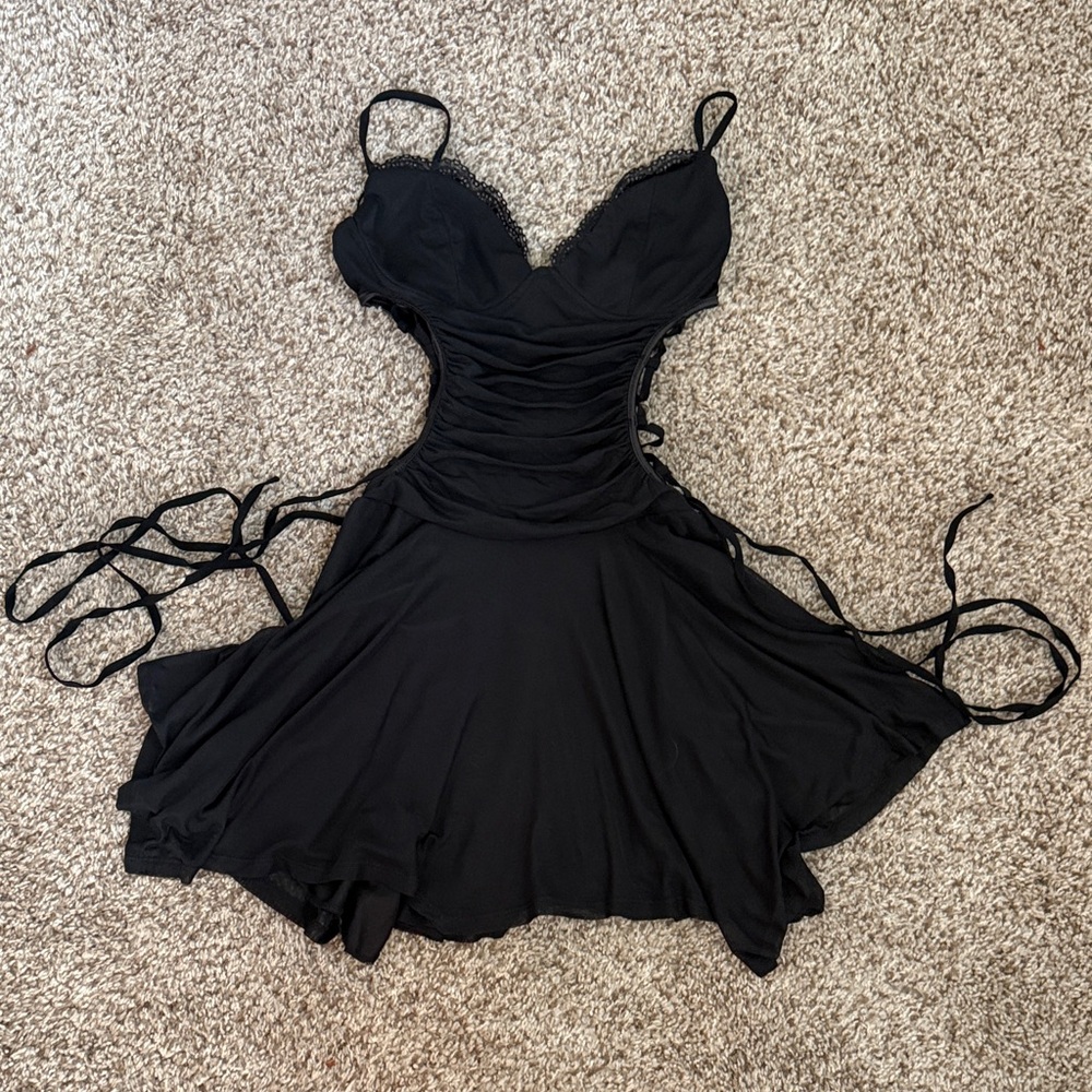 Windsor Black Mini Dress